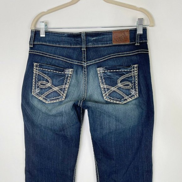 Bke Culture Crop Jeans Size Medium - Picture 6 of 10